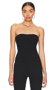 Tara Boucle Knit Bustier Tube TopNBD$111