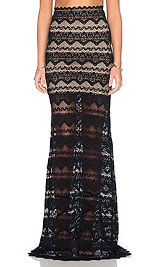 Nightcap black lace outlet skirt