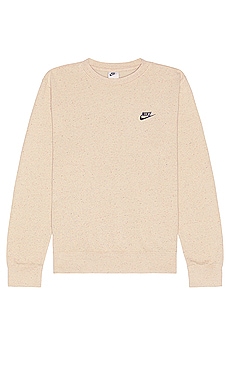 Product image of Nike Brushed Back Crew Neck Sweatshirt. Click to view full details
