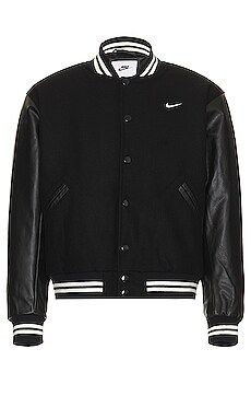 Nike M NK AU VARSITY JKT in Black | REVOLVE