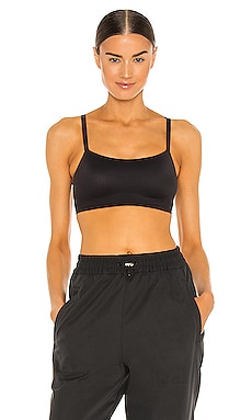 Nike Indy Luxe Sports Bra in Black & White