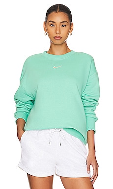 Mint green nike discount crewneck