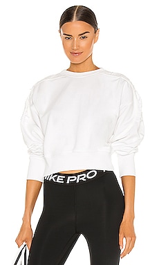 Product image of Nike Thermal Fleece Crop Sweatshirt. Click to view full details