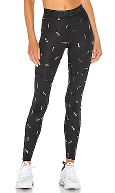 nike all over print swoosh leggings