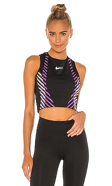 

Топ runway - Nike, Черный, Активный отдых