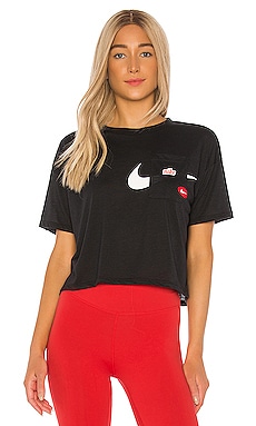 

Футболка icon clash - Nike, Черный, Топы
