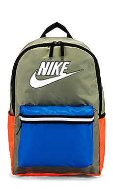 

Рюкзак heritage - Nike, Olive;orange;blue, Рюкзаки