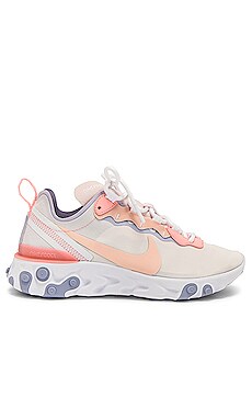 

Кроссовки react element 55 - Nike, Кремовый, Короткие