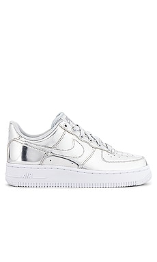 

Кроссовки air force 1 - Nike, Металлический серебряный, Короткие