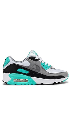 

Кроссовки air max 90 - Nike, Голубое;белое, Короткие