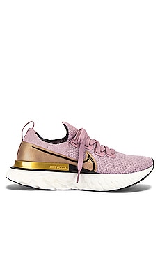 

Кроссовки react infinity run flyknit - Nike, Розовый, Спортивный стиль