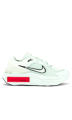 fontanka edge sneaker in barely green & black nike