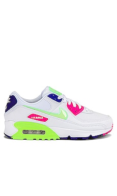 Nike Air Max 90 365 Sneaker in White & Wolf Grey | REVOLVE