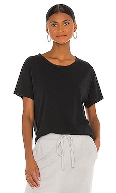 Shirttail Tee Black