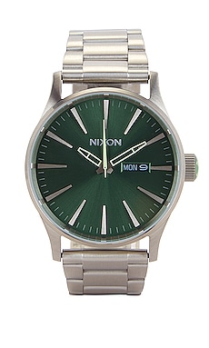 Nixon sentry ss hot sale green sunray