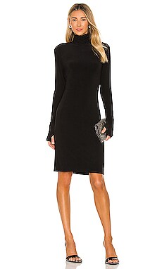 

Мини платье slim - Norma Kamali, Черный, Мини