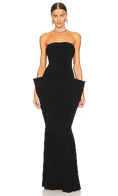 Strapless Wing Fishtail Gown Norma Kamali