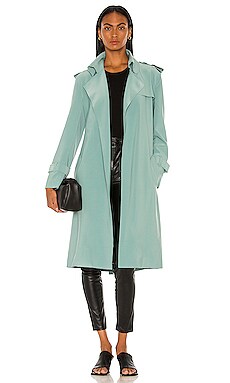 Double Breasted Trench Norma Kamali $268 
