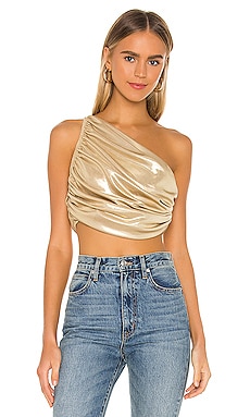 Product image of Norma Kamali X REVOLVE Diana Crop Top. Click to view full details