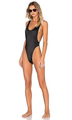 Revolve Women Sport & Swimwear Swimwear Bikinis One Shoulder Bikinis One Shoulder Nude Insert MIO One Piece Bikini in Black. 