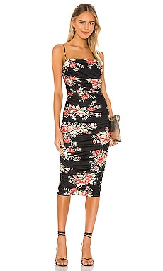 nookie inspire one shoulder midi