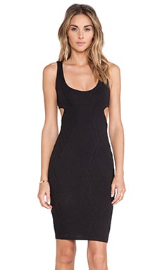 Nookie Uptown Girl Knit Cut Out Dress in Black | REVOLVE