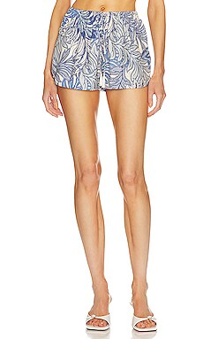 HIGH WAIST MINI SHORTS Jungle