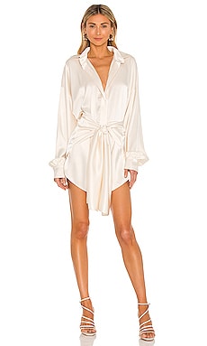 NONchalant Label Daphne Dress in Off White from Revolve.com