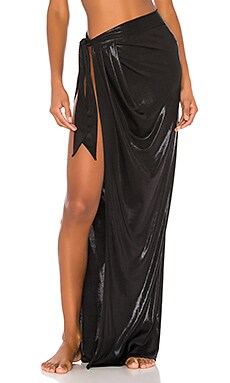 

Юбка с запахом black pearl - Normaillot, Черный, Sarongs