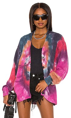 NSF Rogers Cardigan in Jewel Tone Dye | REVOLVE