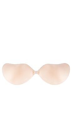 The NuBra Push Up Plunge Adhesive Bra (L398),D Cup,Nude 