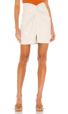 

Юбка мини milo skirt - Nanushka, Нейтральный, Белый