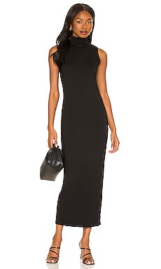 Not Yours To Keep Iman Midi Dress in Black | REVOLVE