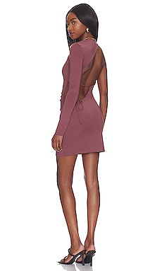 Maya 2024 burgundy dress