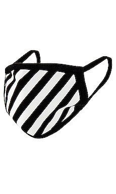 Diagonal Stripe Mask OFF-WHITE