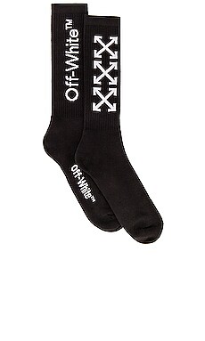 Arrows Mid Length Socks OFF-WHITE $76 
