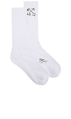 CALCETINES SCRIBBLE ARROW OFF-WHITE