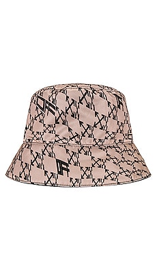 OW Allover Reversible Bucket Hat OFF-WHITE