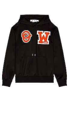OW Patch Slim Hoodie OFF-WHITE $925 NEW