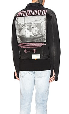 Off white impressionism jacket sale