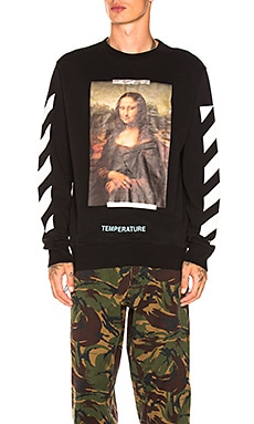 Off white mona hot sale lisa crewneck