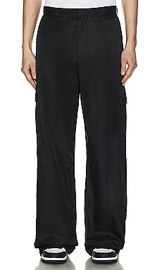 Palm Angels SARTORIAL WAISTBAND WORKPANTS NAVY BLUE - NAVY BLUE OFF WHITE
