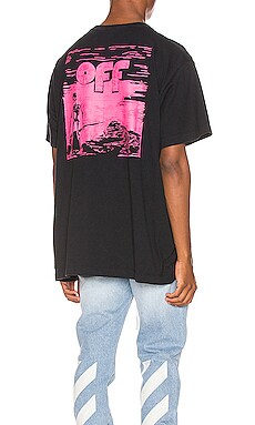 off white skull t shirt