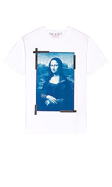 Mona Lisa Slim Tee OFF-WHITE