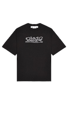 Product image of OFF-WHITE Figure of Speech Over Skate Tee. Click to view full details