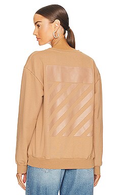 Product image of OFF-WHITE Diag Regular Crewneck. Click to view full details