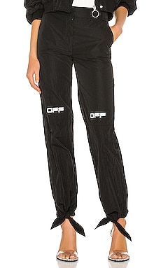 

Джоггеры nylon - OFF-WHITE, Черный, Высокая талия