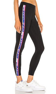 

Леггинсы athleisure - OFF-WHITE, Черный, Черный