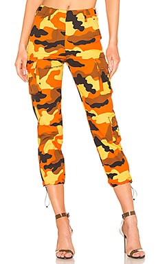 

Брюки camo - OFF-WHITE, Оранжевый, Укороченные