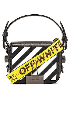 

Мини-сумочка diagonal - OFF-WHITE, Черный, Черный